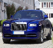 Rolls Royce Ghost - Blue Hire in Greenwich
