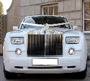Rolls Royce Phantom - White hire  in Westminster
